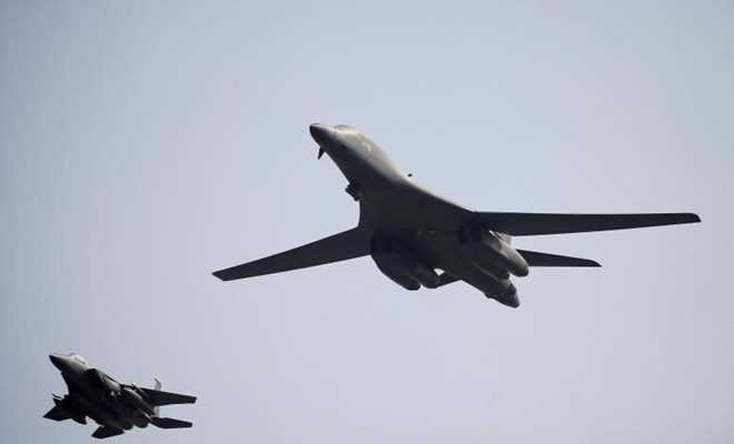 Mỹ xác nhận máy bay ném bom hoạt động ở Bán đảo Triều Tiên