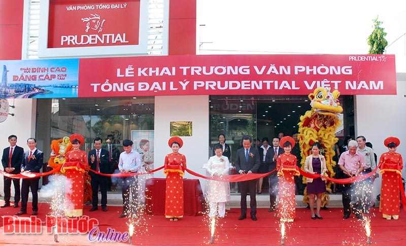 Bảo hiểm Prudential khai trương văn phòng tổng đại lý tiêu chuẩn mới