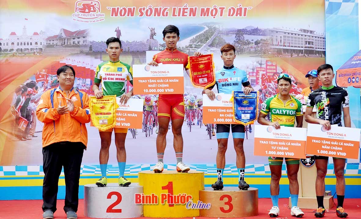 Trần Nguyễn Duy Nhân đoạt áo vàng chặng 2 tranh Cúp truyền hình TP. Hồ Chí Minh