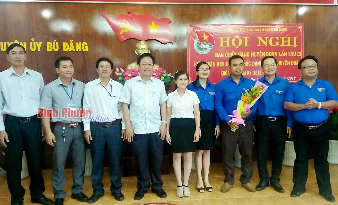 Huyện đoàn Bù Đăng có bí thư mới
