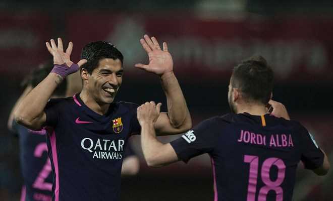 Barcelona thắng vùi dập, cạnh tranh quyết liệt với Real Madrid