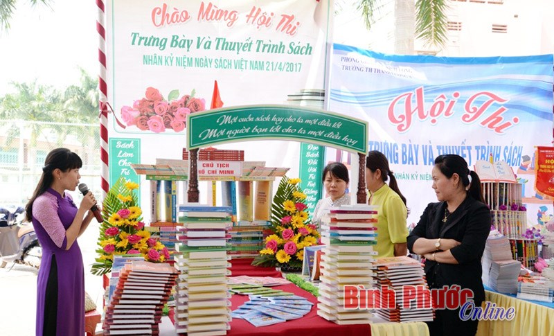 B&igrave;nh Long tổ chức hội thi trưng b&agrave;y v&agrave; thuyết tr&igrave;nh s&aacute;ch