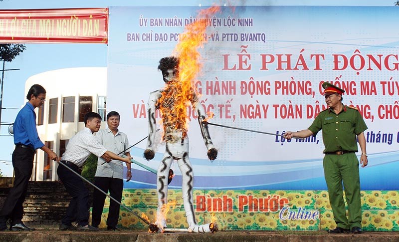 B&igrave;nh Phước quyết t&acirc;m đẩy l&ugrave;i tệ nạn ma t&uacute;y