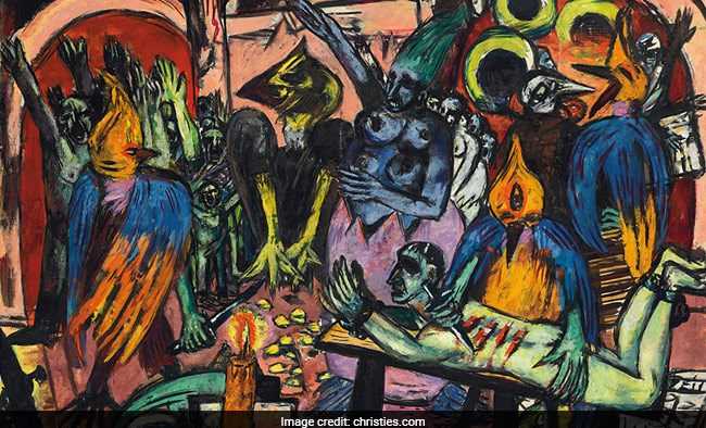 Tranh của danh họa Max Beckmann c&oacute; gi&aacute; cao kỷ lục gần 46 triệu USD