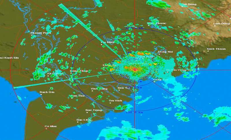 Bản tin cảnh báo mưa dông