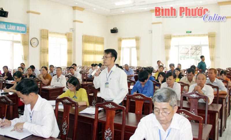 Cử tri phường T&acirc;n Thiện kiến nghị về m&ocirc;i trường, x&acirc;y dựng, gi&aacute;o dục