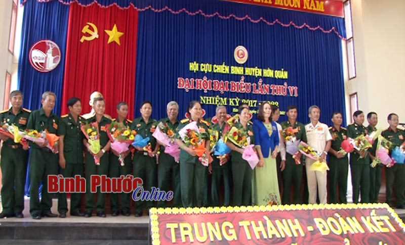 &Ocirc;ng Phạm Quốc Vượng t&aacute;i cử chức danh Chủ tịch Hội CCB huyện Hớn Quản