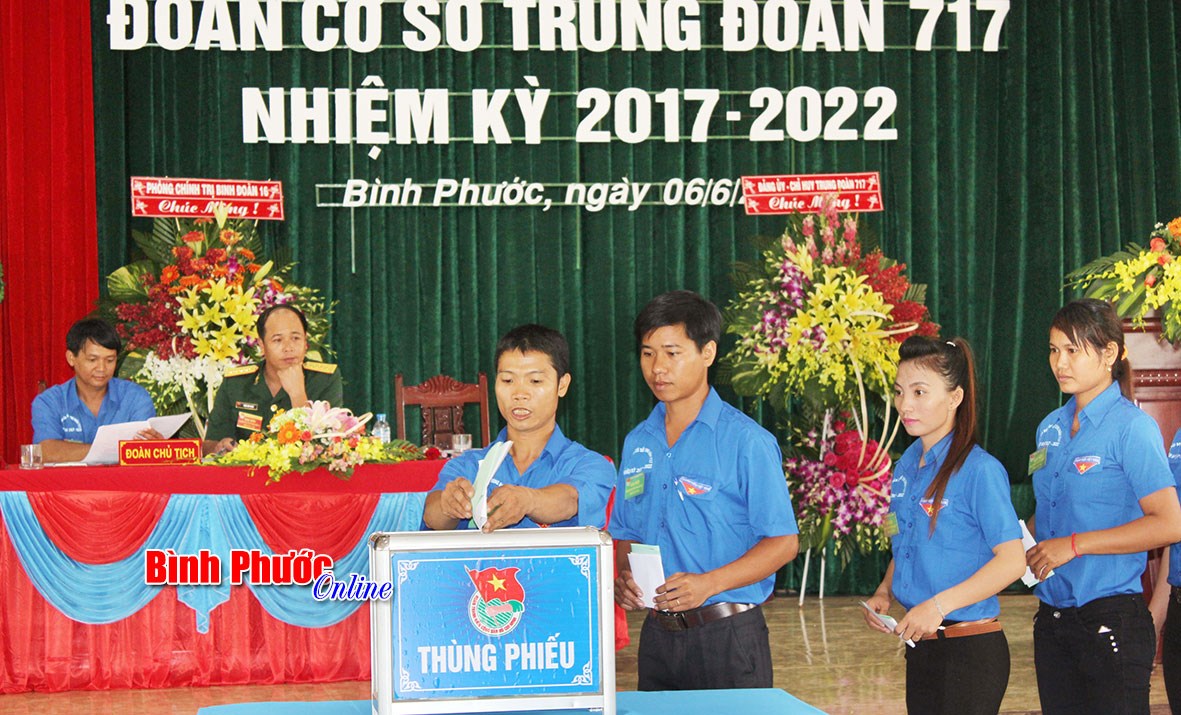 100% đoàn viên Trung đoàn 717 thực hiện tốt phong trào thi đua