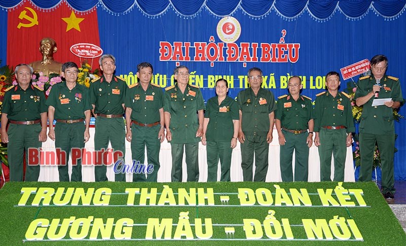 Đại hội Đại biểu Hội Cựu chiến binh thị x&atilde; B&igrave;nh Long lần thứ VI