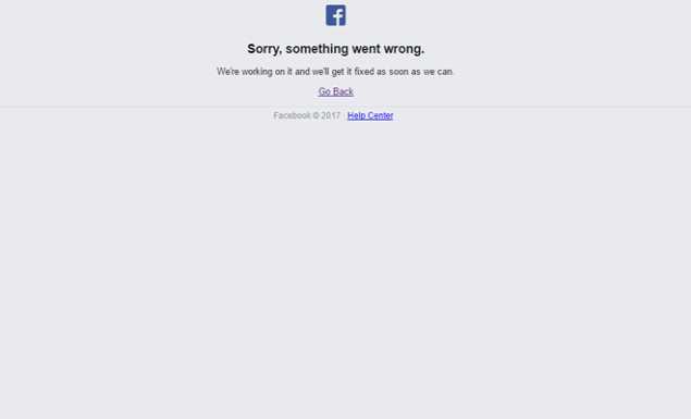 Mạng xã hội lớn nhất thế giới Facebook bị sập mạng toàn cầu?