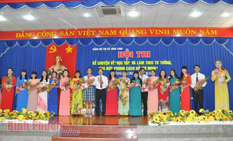 B&igrave;nh Long tổ chức th&agrave;nh c&ocirc;ng hội thi kể chuyện về B&aacute;c