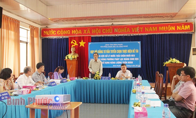 Kh&ocirc;ng chọn đề t&agrave;i xử l&yacute; nước thải chăn nu&ocirc;i heo sau biogas bằng phương ph&aacute;p lọc m&agrave;ng sinh học