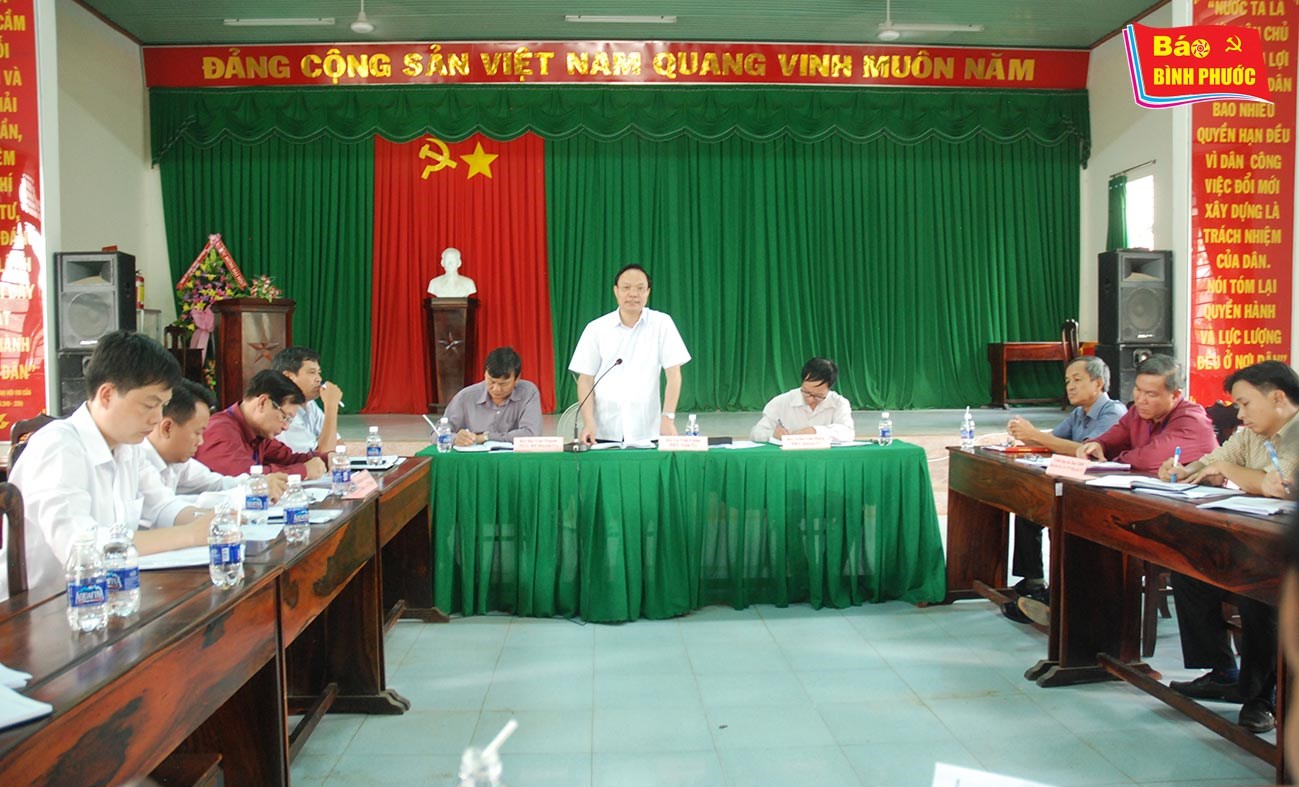 [Video] Tỉnh ủy khảo sát, kiểm tra mô hình bí thư đồng thời là chủ tịch UBND xã, phường, thị trấn