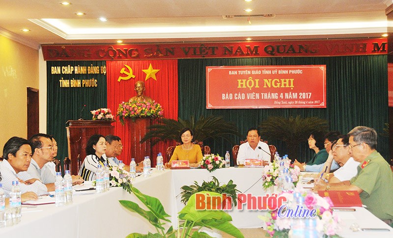 Hội nghị b&aacute;o c&aacute;o vi&ecirc;n th&aacute;ng 4-2017