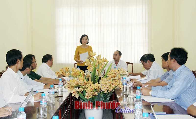 Họp Ban tổ chức lễ kỷ niệm 70 năm Ng&agrave;y Thương binh liệt sĩ
