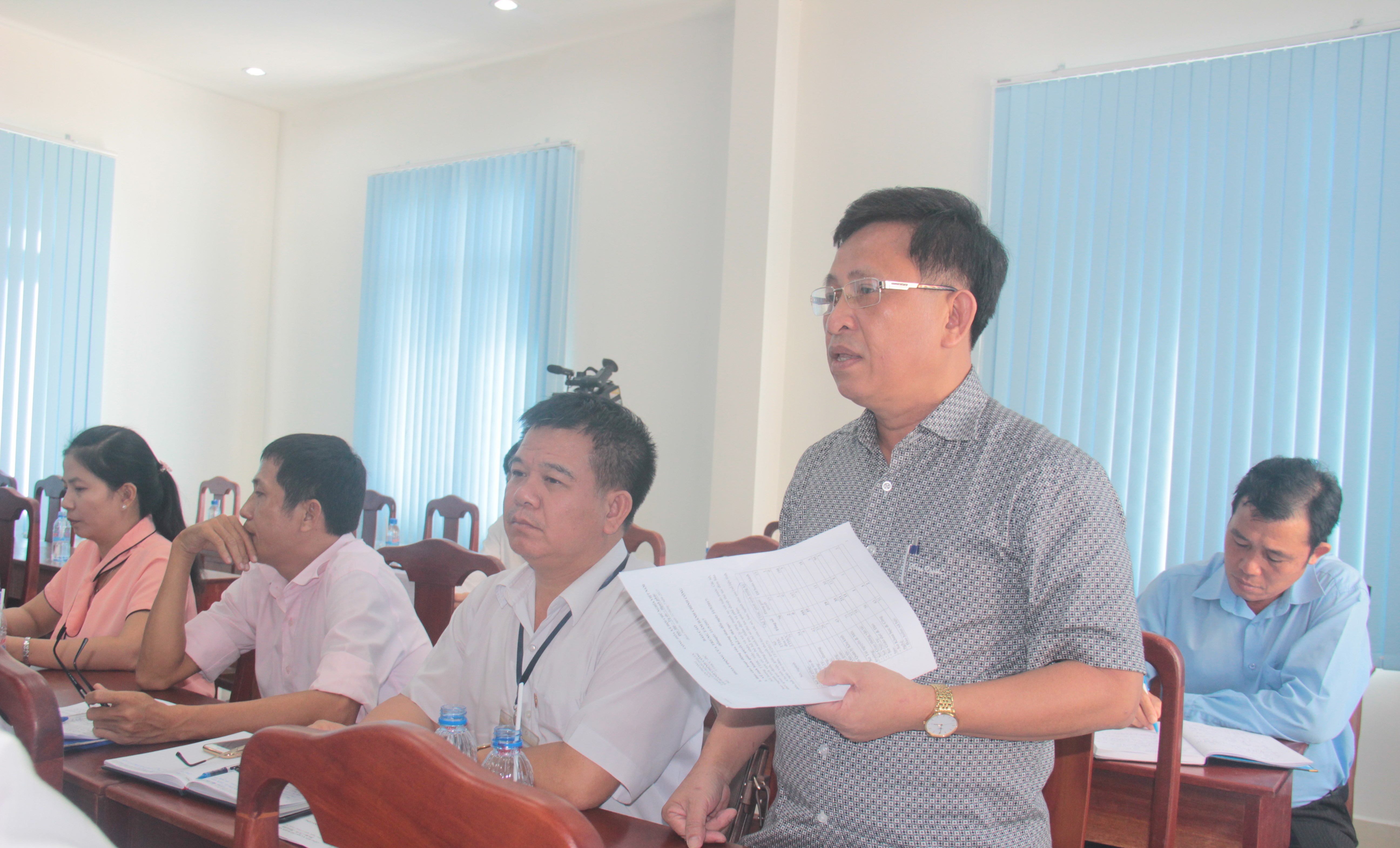 B&iacute; thư Tỉnh ủy Nguyễn Văn Lợi l&agrave;m việc với TTHCC