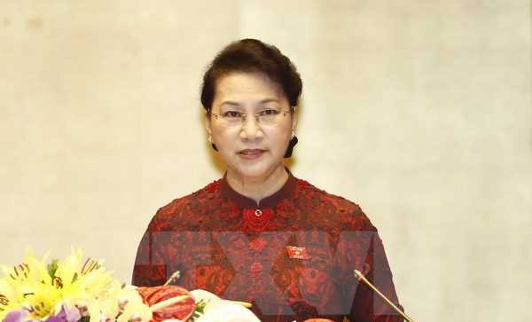 Chủ tịch Quốc hội ph&aacute;t biểu khai mạc Kỳ họp thứ ba, Quốc hội kh&oacute;a XIV