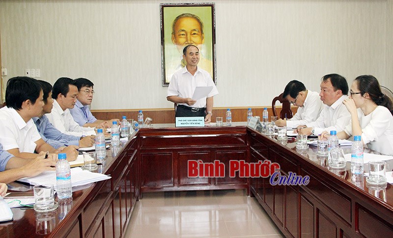 L&atilde;nh đạo tỉnh l&agrave;m việc với Sở Văn h&oacute;a - Thể thao v&agrave; Du lịch