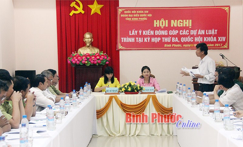 Lấy &yacute; kiến đ&oacute;ng g&oacute;p dự thảo Luật Bảo vệ v&agrave; ph&aacute;t triển rừng v&agrave; Luật Tố c&aacute;o