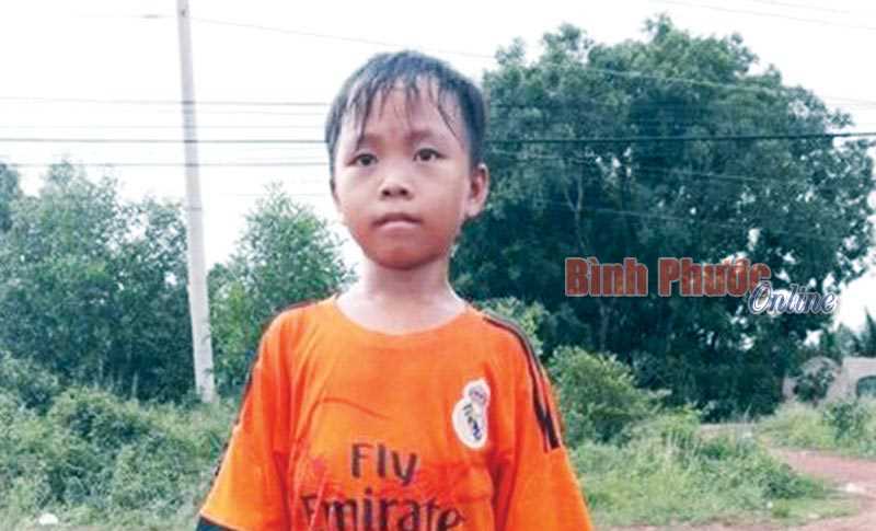 Em Lục Hữu Thành giàu nghị lực