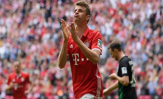 Thomas Müller khát vọng "bùng nổ" để cán mốc 100 bàn thắng
