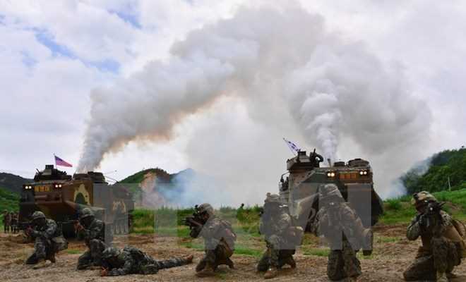 "Cuộc tập trận chung Mỹ - Hàn Quốc là lời cảnh báo với Triều Tiên"