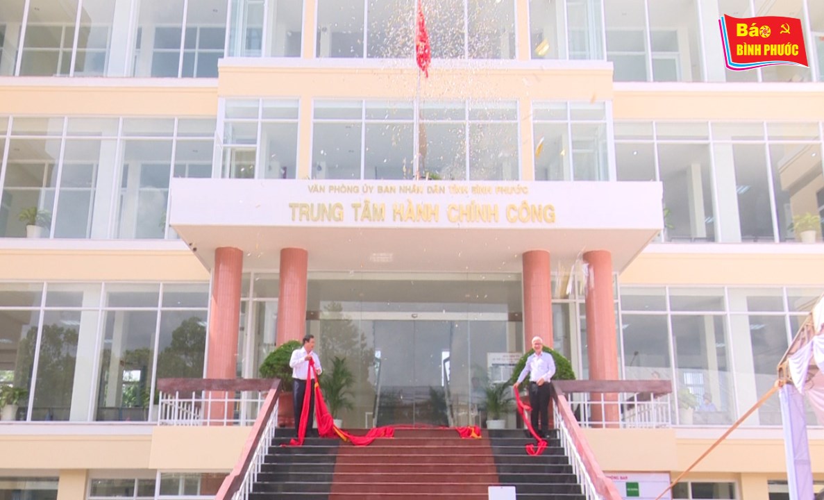 [Video] Thành lập Trung tâm Hành chính công tỉnh Bình Phước