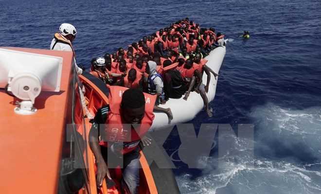 Hơn 50.000 người vượt Địa Trung Hải đến châu Âu kể từ đầu năm