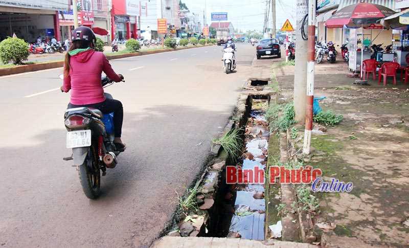 Đoạn cống nguy hiểm chưa được khắc phục