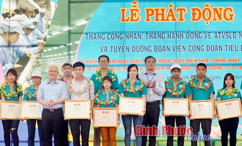 Phát động Tháng công nhân và tuyên dương 88 lao động tiêu biểu