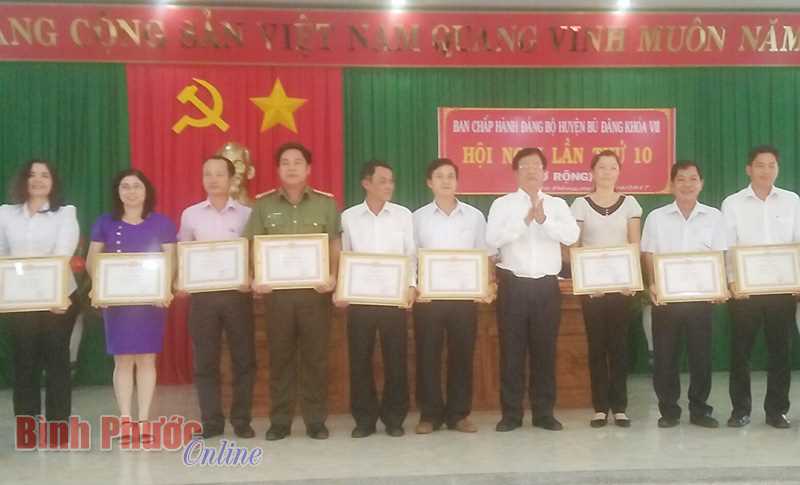 Hội nghị Ban chấp h&agrave;nh Đảng bộ huyện B&ugrave; Đăng lần thứ 10 (mở rộng)