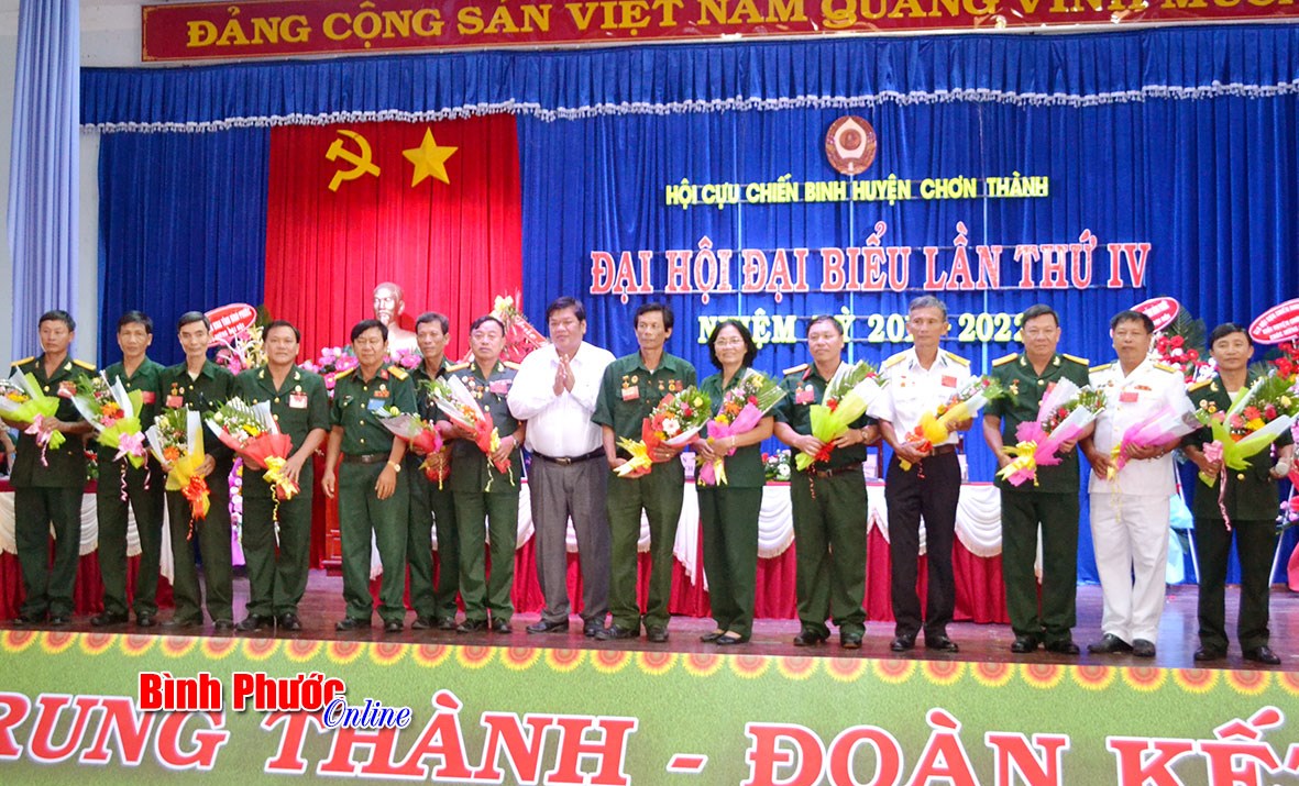 Đại hội đại biểu CCB Chơn Th&agrave;nh