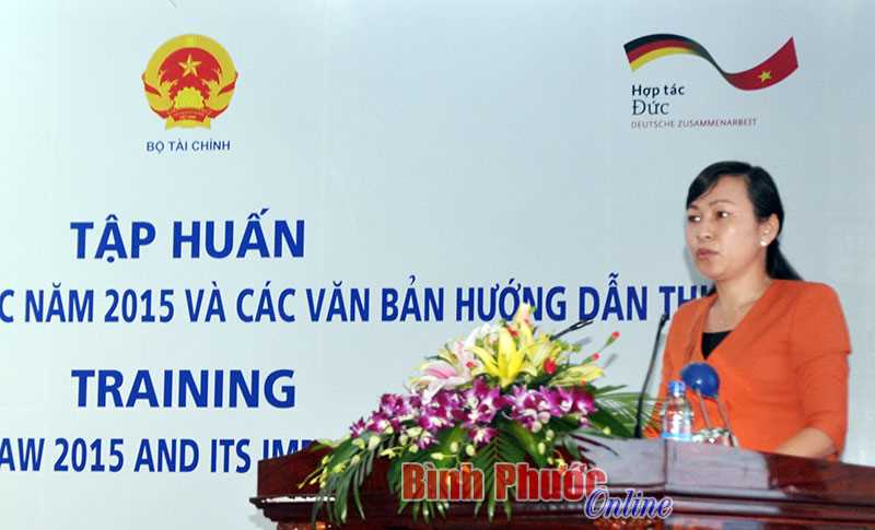 Tập huấn Luật Ng&acirc;n s&aacute;ch nh&agrave; nước năm 2015