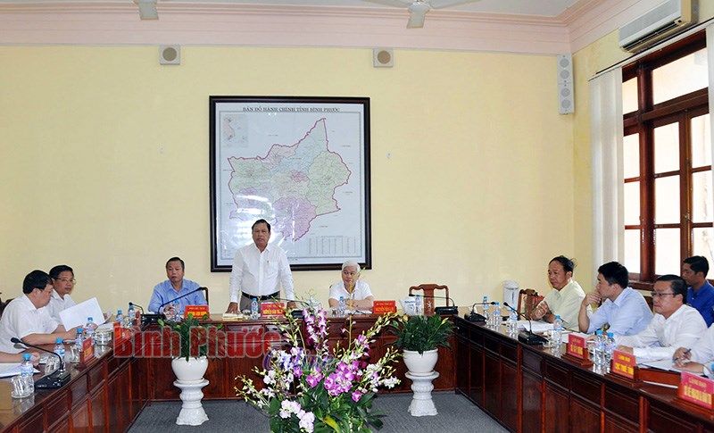 C&aacute;c dự &aacute;n trọng điểm của tỉnh phải được thực hiện đ&uacute;ng tiến độ