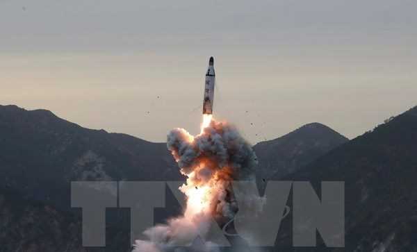 Triều Tiên tuyên bố vừa thử thành công một loại tên lửa mới