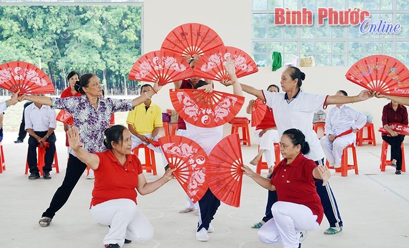 Thể dục thể thao giúp người cao tuổi sống vui, khỏe