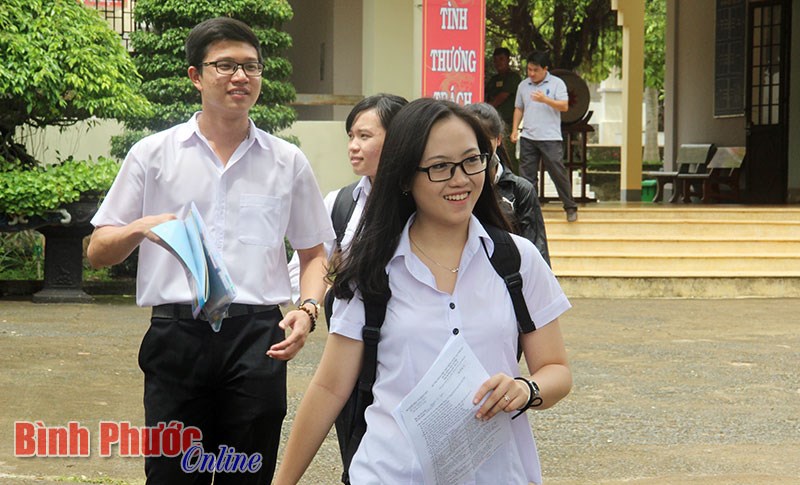 Đề thi các môn khoa học xã hội nhẹ nhàng, “dễ thở”