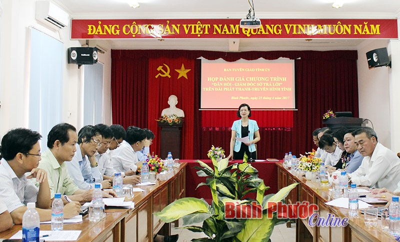 C&aacute;c sở, ng&agrave;nh chủ động cung cấp th&ocirc;ng tin cho chương tr&igrave;nh &ldquo;D&acirc;n hỏi - Gi&aacute;m đốc sở trả lời&rdquo;