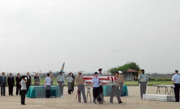 Hồi hương hài cốt quân nhân Hoa Kỳ mất tích trong chiến tranh Việt Nam