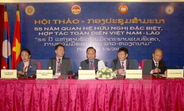 N&acirc;ng quan hệ đo&agrave;n kết đặc biệt Việt Nam-L&agrave;o l&ecirc;n tầm cao mới