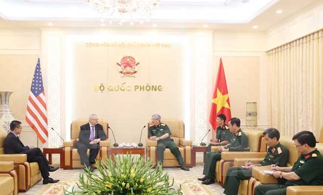 Hợp t&aacute;c quốc ph&ograve;ng Việt Nam-Hoa Kỳ ng&agrave;y c&agrave;ng ph&aacute;t huy hiệu quả