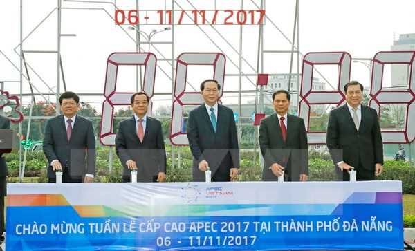 Chủ tịch nước kiểm tra c&ocirc;ng t&aacute;c chuẩn bị Tuần lễ Cấp cao APEC 2017