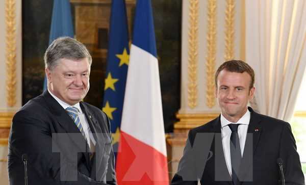 Ukraine và Pháp nhất trí "làm mới" các thỏa thuận Minsk