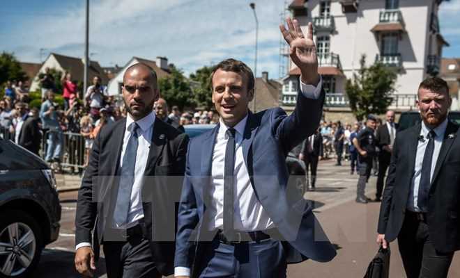 Đảng của Tổng thống Macron dẫn đầu trong cuộc bầu cử Hạ viện Pháp