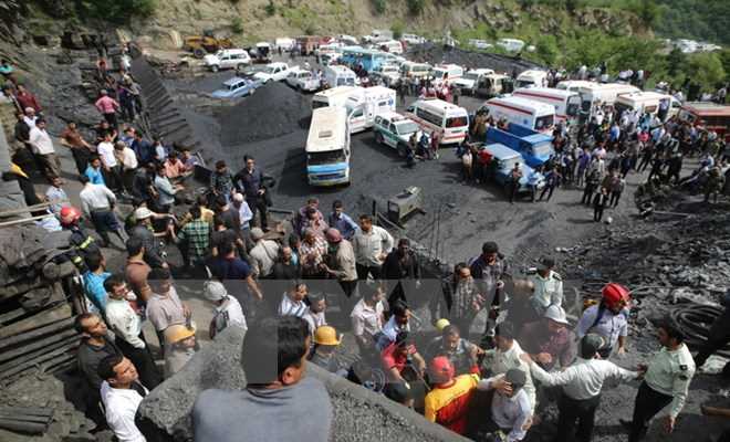 Ít nhất 35 người thiệt mạng trong vụ nổ mỏ than tại Iran