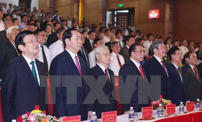 Lễ kỷ niệm 110 năm Ng&agrave;y sinh Tổng B&iacute; thư L&ecirc; Duẩn tại Quảng Trị