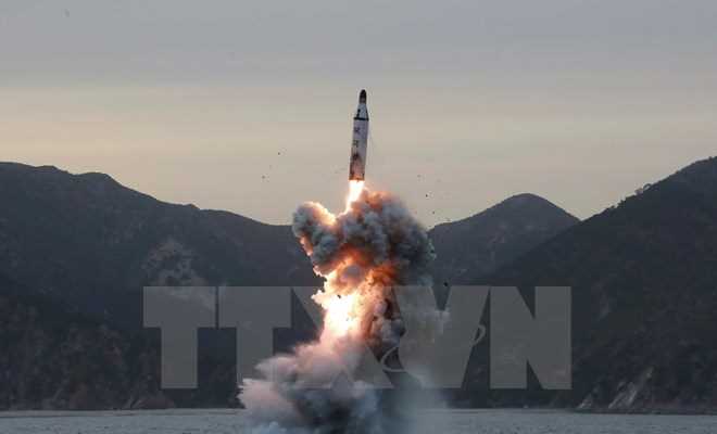 Hàn Quốc: Vụ phóng tên lửa của Triều Tiên đe dọa toàn thế giới