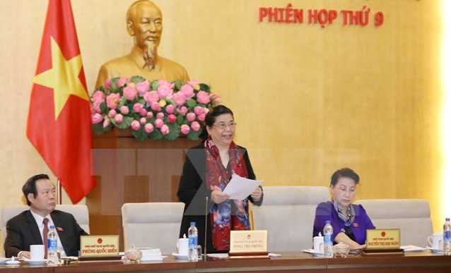 Khai mạc Phi&ecirc;n họp thứ 9 Ủy ban Thường vụ Quốc hội kh&oacute;a XIV