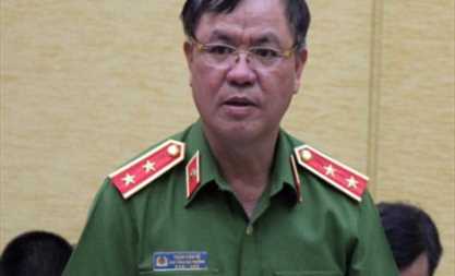 Trung tướng Trần Văn Vệ l&agrave;m Quyền Tổng cục trưởng Tổng cục Cảnh s&aacute;t