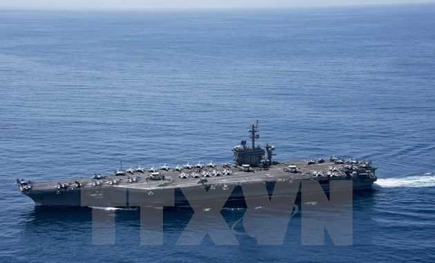 Mỹ lên tiếng về việc tàu sân bay chưa tới Bán đảo Triều Tiên